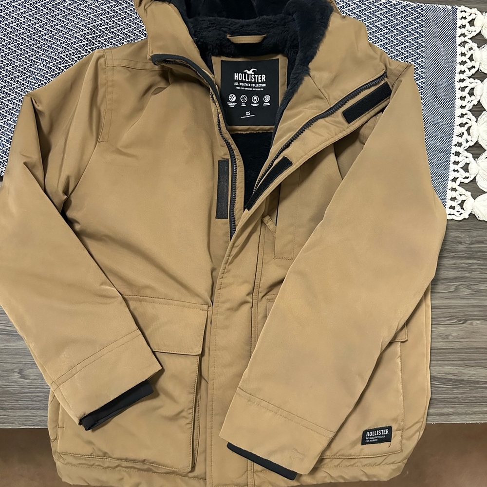 Hollister Men's Tan Performance Jacket
